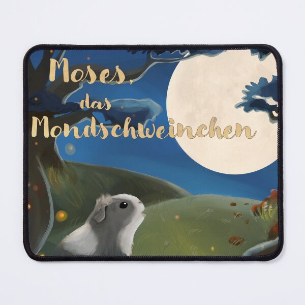 Item preview, Guinea pig children's book Moses, the moon pig bedtime story designed and sold by All-About-Arts.