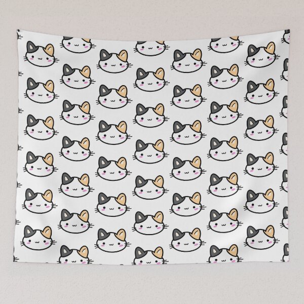 Item preview, White Cat 6 - HaPi Doodles designed and sold by HaPi-Doodles.