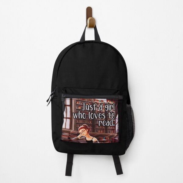 Item preview, Just a Girl Who Loves to Read designed and sold by jamie Omahen.