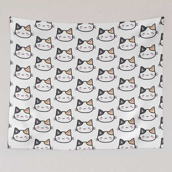 Item preview, White Cat 7 - HaPi Doodles designed and sold by HaPi-Doodles.