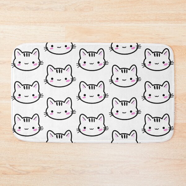 Item preview, White Cat 9 - HaPi Doodles designed and sold by HaPi-Doodles.
