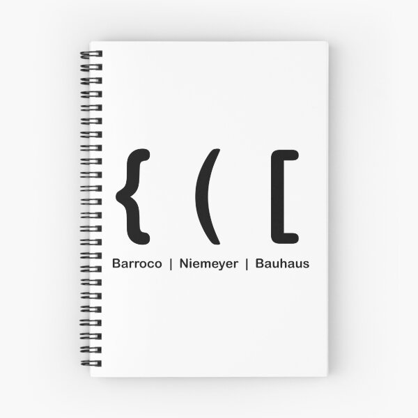 Item preview, Architectural Styles - Barroco, Niemeyer Bauhaus designed and sold by SLGA-Designs.