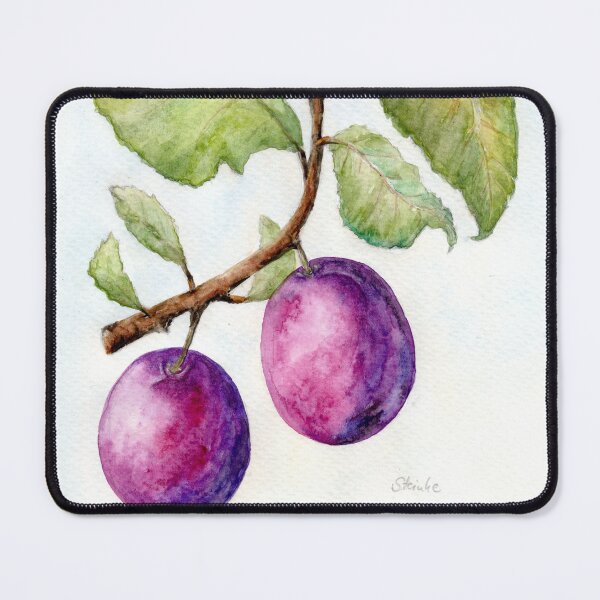Item preview, Plums on the branch designed and sold by Sandra  Steinke.