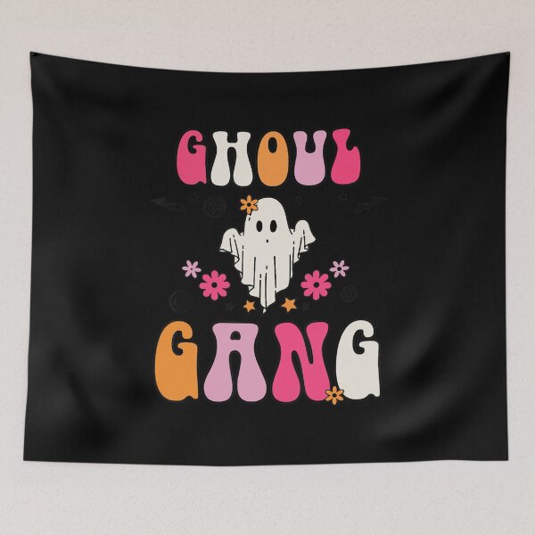 Item preview, Halloween Ghoul Gang Groovy Hey Boo Boo Crew designed and sold by SpookySeasonTee.