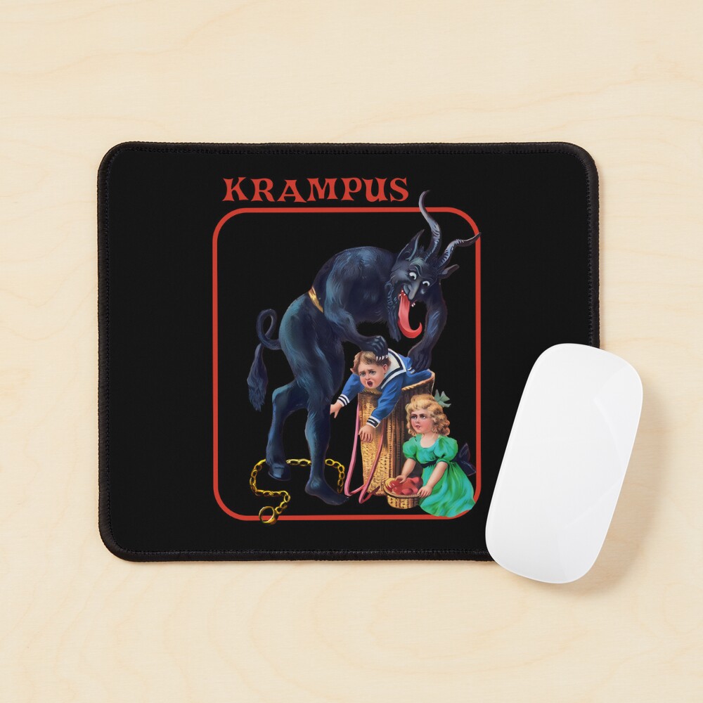 Gruss Vom Krampus!, Fun With Krampus Art Board Print for Sale by TeeARTHY