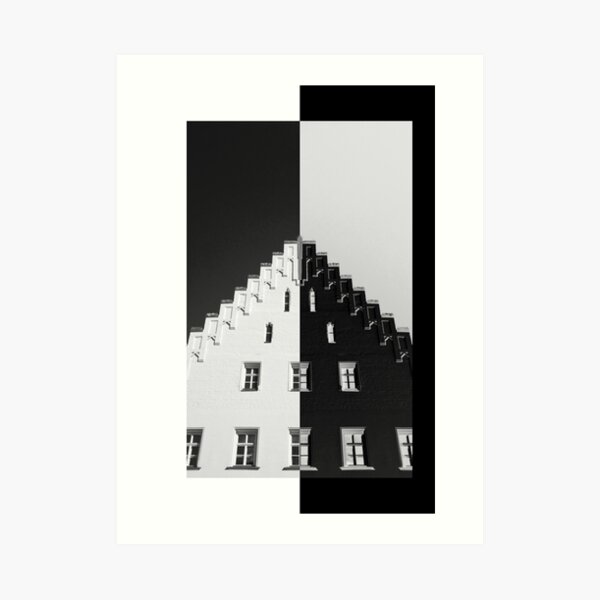 Germany. Bavaria. Landshut. (Alan Copson © 2008) Art Print