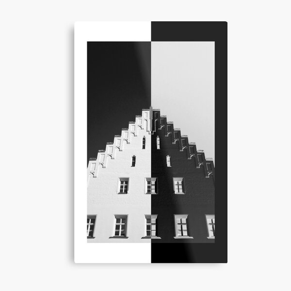 Germany. Bavaria. Landshut. (Alan Copson ©) Metal Print