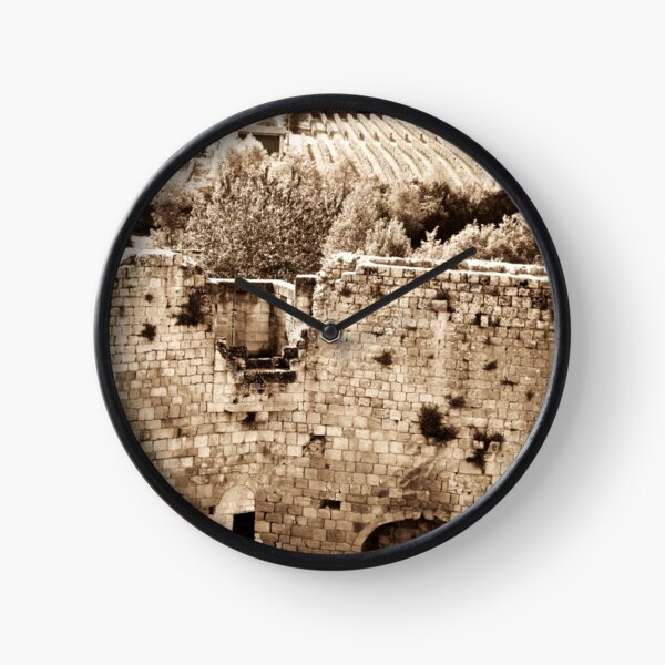 Bordeaux Ruins and Vineyard Clock