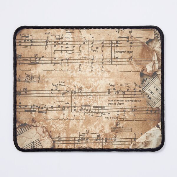 Item preview, Vintage Music Sheet For Musicans And Music Lovers As A 90s Musician designed and sold by Funwithmusic.