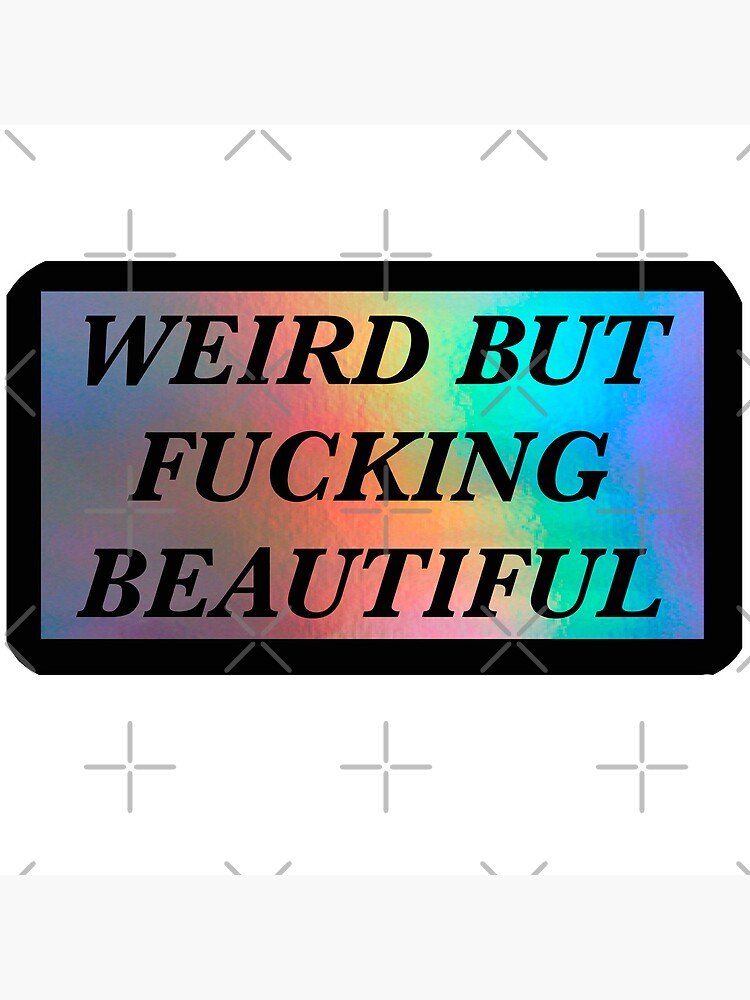 Lámina fotográfica «Pegatina con la letra de Snow on the Beach Taylor