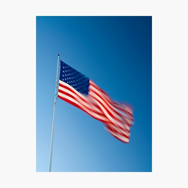 Stars and Stripes Oklahoma (Alan Copson © 2007) Photographic Print