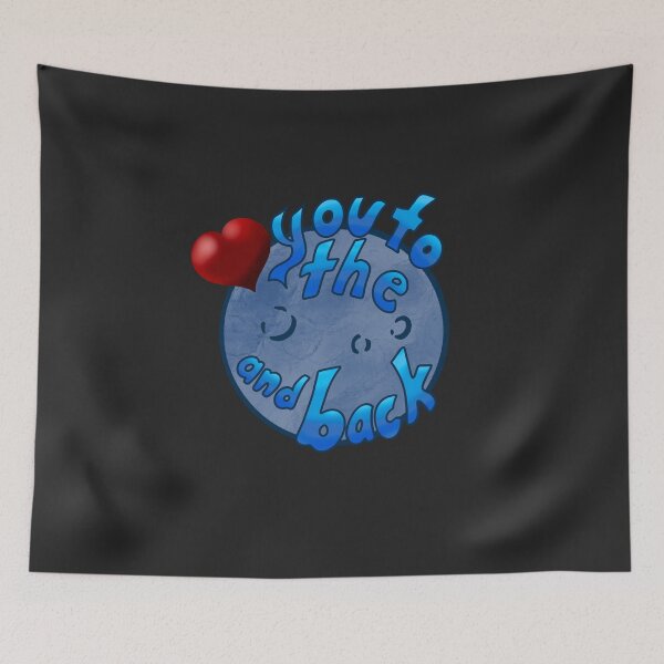 Item preview, Love You To the Moon and Back Decal designed and sold by ambrosiazen.