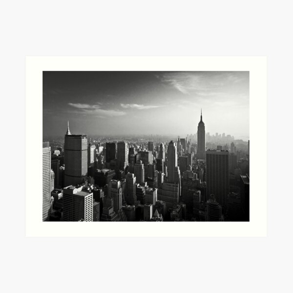 Manhattan Skyline with Empire State Building (Alan Copson ©) Art Print