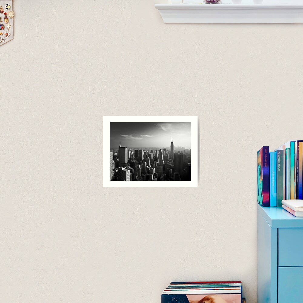 Manhattan Skyline with Empire State Building (Alan Copson ©) Art Print