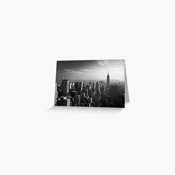 Manhattan Skyline with Empire State Building (Alan Copson ©) Greeting Card