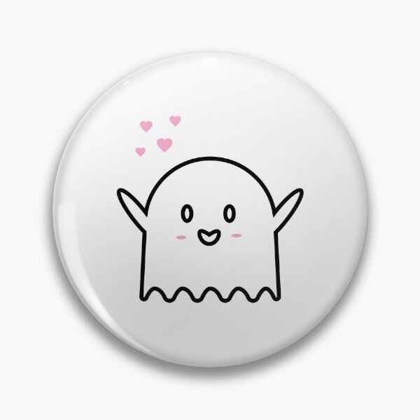 Item preview,  Cute  Gost Love , Ghost Sticker designed and sold by stickerbundle.