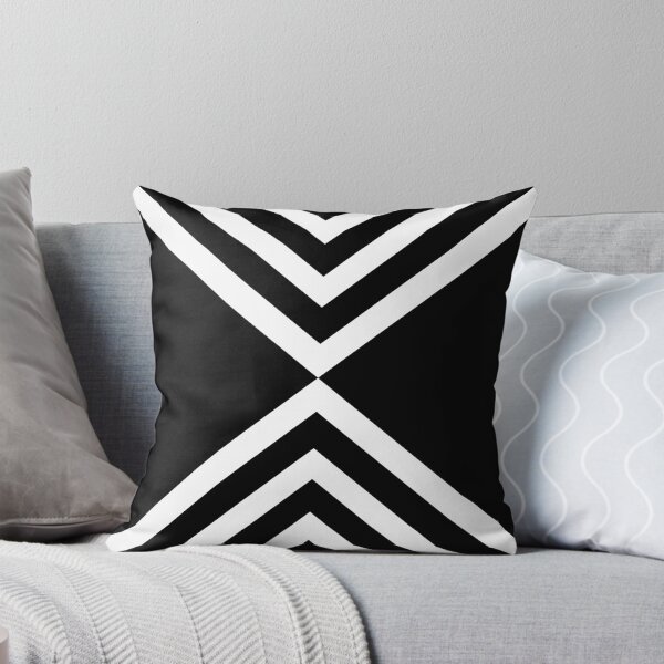 Item preview, Abstract geometric pattern - black and white. designed and sold by K.S ART.