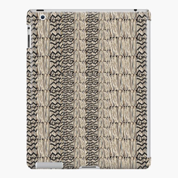 Taupe grass thatchwork iPad Snap Case