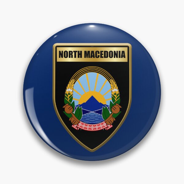Item preview, NORTH MACEDONIA Gifts, Masks, Stickers & Products (19) designed and sold by mpodger.