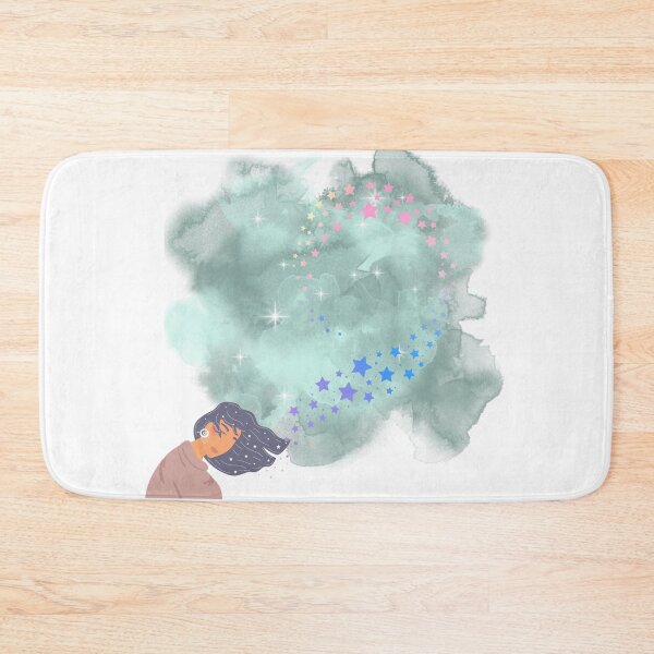 Item preview, star hair girl designed and sold by SeekingMeaning.