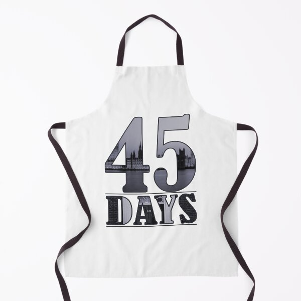 Item preview, In Black and White 45 Days Liz Truss British Prime Minister Term designed and sold by MimsTees.