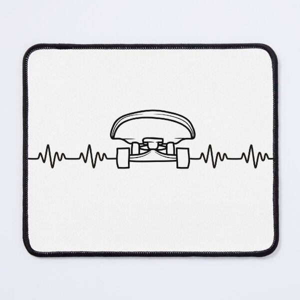 Item preview, Skateboarding heart beat designed and sold by trendingatees.