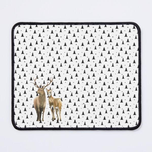 Item preview, Deer in the Christmas Forest designed and sold by pineapplearti.
