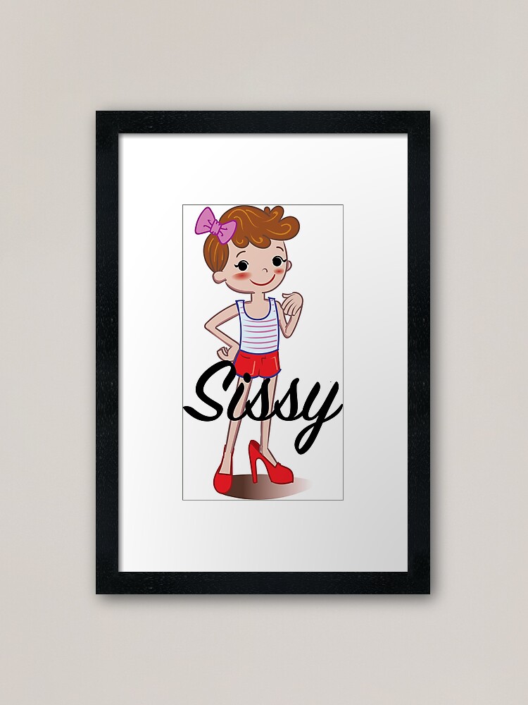 Sissy Pink Frilly Panties Art Board Print for Sale by SISSY4SISSIES