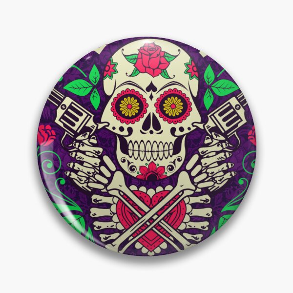 Artikelvorschau, dia de muertos mexiko entworfen und verkauft von A2A SHOP.