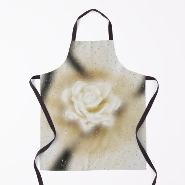 Item preview, White rose flower candle  designed and sold by Khala.