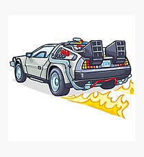 D.M.C OUTATIME Photographic Print
