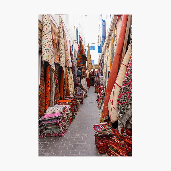 Item preview, Essaouira Carpet, Souk, Morocco 3. designed and sold by BENMBARK.