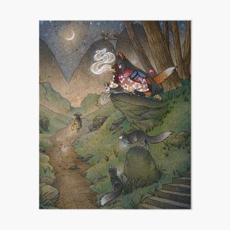 Okina's Illusion (Remake) Art Board Print