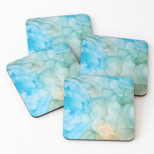 Item preview, Pretty Blue Watercolor Pattern designed and sold by chris-ellis-art.