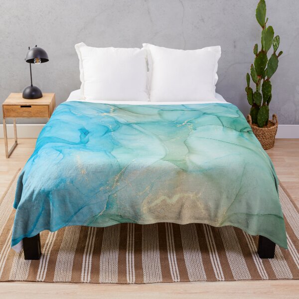 Item preview, Pretty Blue Watercolor Pattern designed and sold by chris-ellis-art.