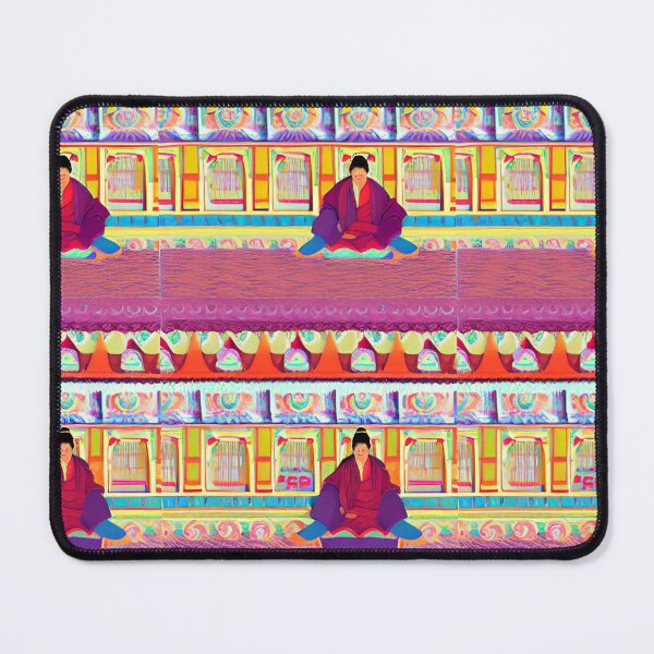 Item preview, Ancient Tibet Inspired Pattern designed and sold by Aryabek.