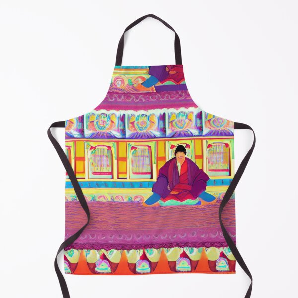 Item preview, Ancient Tibet Inspired Pattern designed and sold by Aryabek.