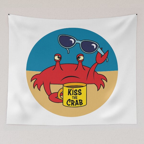 Item preview, Kiss the Crab designed and sold by chrisbears.