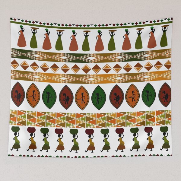 Item preview, Traditional African Ethnic Pattern Design  designed and sold by deepakrode7.