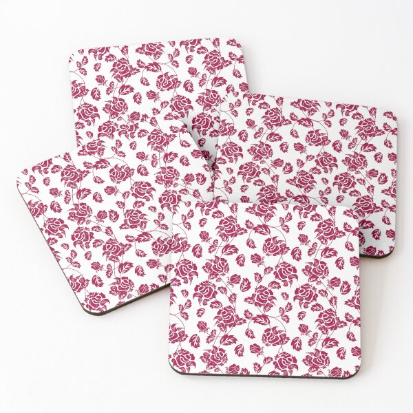 Item preview, red rose seamless pattern  designed and sold by shirtmate.
