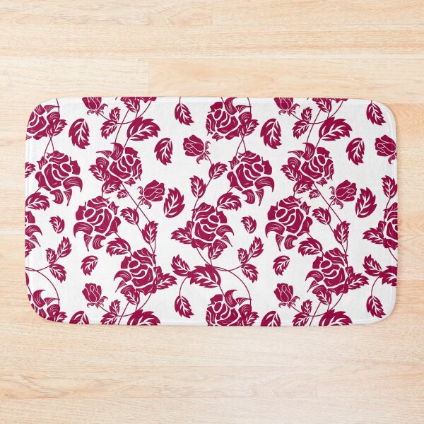 Item preview, red rose seamless pattern  designed and sold by shirtmate.