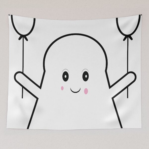 Item preview, Cute Ghost Sticker designed and sold by stickerbundle.