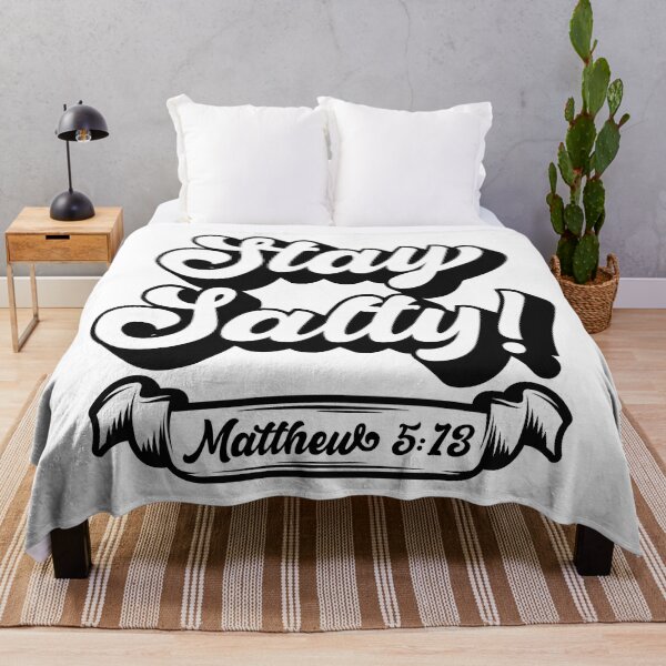 Item preview, Stay Salty Matthew 5:13 designed and sold by plushism.