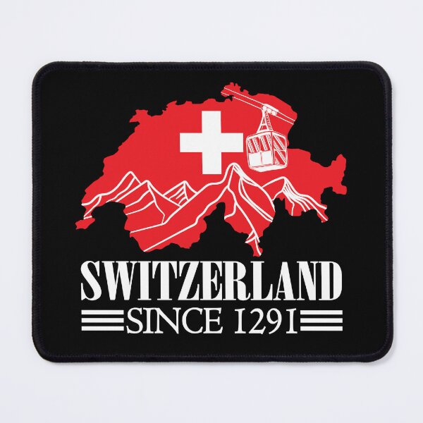 Item preview, Switzerland Map Mountains Alps Since 1291 Suisse Schweiz designed and sold by TravelScientist.