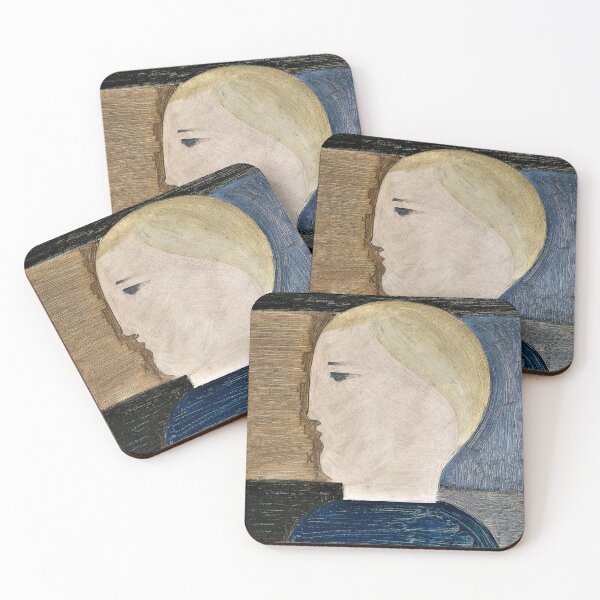 Item preview, Oskar Schlemmer, half length to the left, 1924 designed and sold by SEEMUELLER.