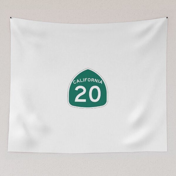 Item preview, California 20 highway  designed and sold by trqffic.