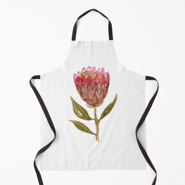 Item preview,  Watercolor protea illustration single object designed and sold by Yana Mustafina | Boho Soulful Designs.