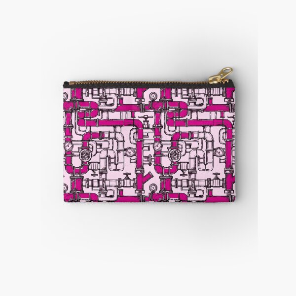 Item preview, Pink & Pink Pipe Pattern designed and sold by Art-by-Geoff.