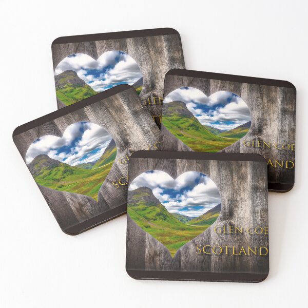Item preview, Looking through a wooden heart at Glen Coe in Scotland designed and sold by Jürgen Wiesler.