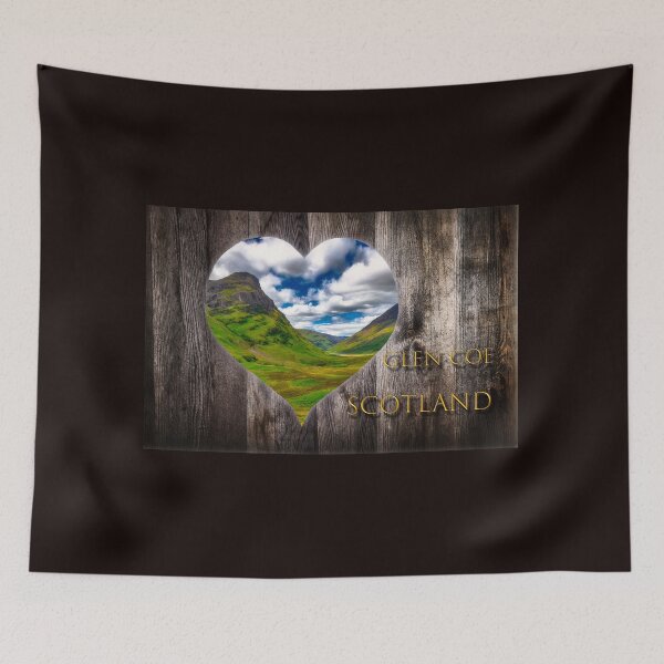 Item preview, Looking through a wooden heart at Glen Coe in Scotland designed and sold by Jürgen Wiesler.